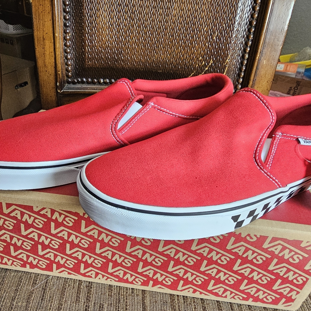 Vans - Asher Checker Sidewall Racing